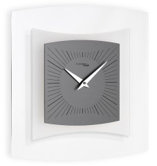 Dizajnové nástenné hodiny I059AN smoke grey IncantesimoDesign 35cm