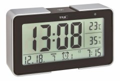 TFA 60.2540.01 - Rádiem řízený budík  Melody