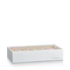 Kazeta na hodinky HEISSE & SÖHNE 70019-124.42 HS Mirage XL - dolní modul pro 12 hodinek - Creme