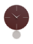 Dizajnové kyvadlové hodiny 11-013-66 CalleaDesign Riz 54cm