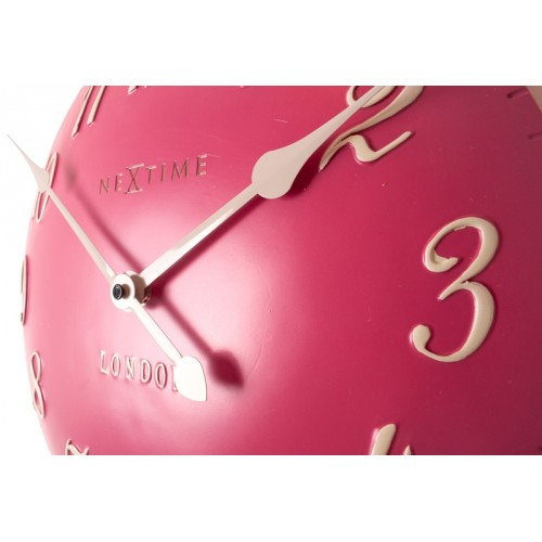 Dizajnové nástenné hodiny 3084rz Nextime v aglickom retro štýle 35cm