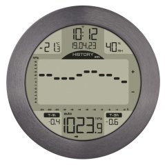 TFA 35.1124.10 - Digitálna meteostanica METEOMAR - leštený hliník