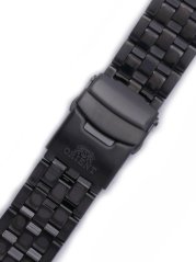 Ocelový náramek Orient PDDRF0Z 22mm (pro model FFA05), černý