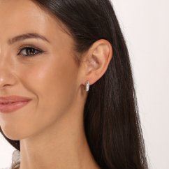 Stříbrné náušnice se zirkony JVD SVLE2382XH2BI00
