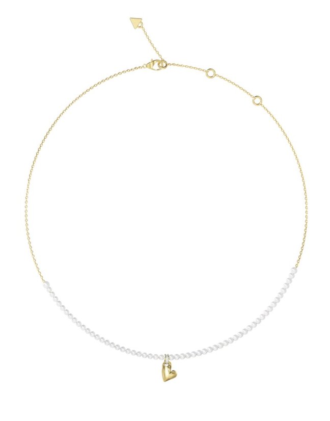 Guess Golden Love náhrdelník JUBN06454JWYGT/U