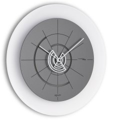 Dizajnové nástenné hodiny I559AN smoke grey IncantesimoDesign 40cm