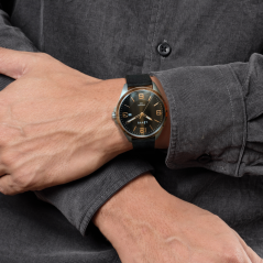 LAVVU Pánske hodinky so zafírovým sklom HERNING Rose Gold