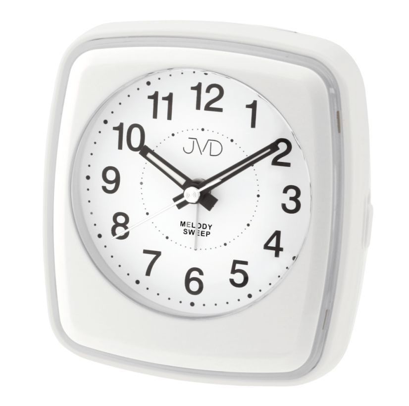 Budík s tichým chodom JVD SRP313.1