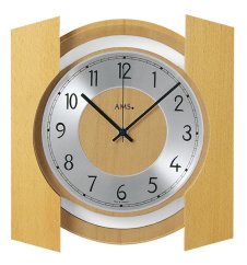 Nástenné hodiny 5869/18 AMS riadené rádiovým signálom 27cm