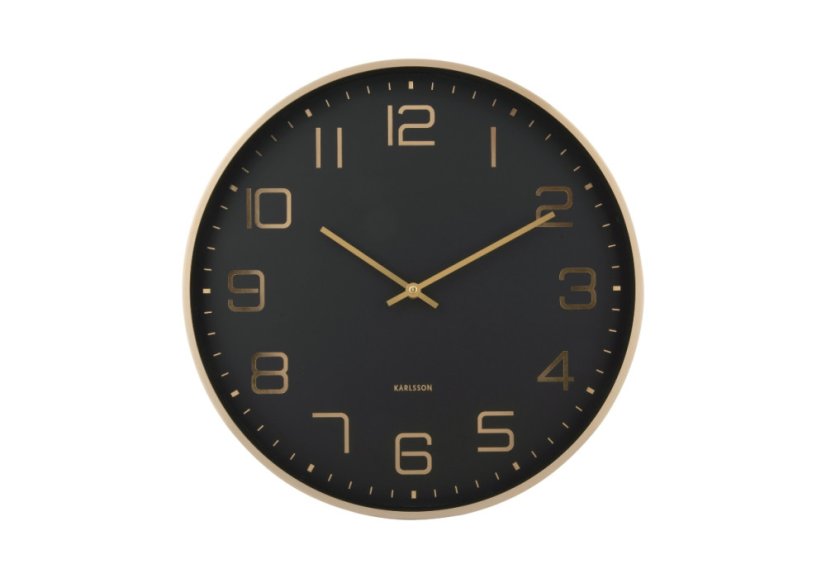 Dizajnové nástenné hodiny 5973BK Karlsson 40cm