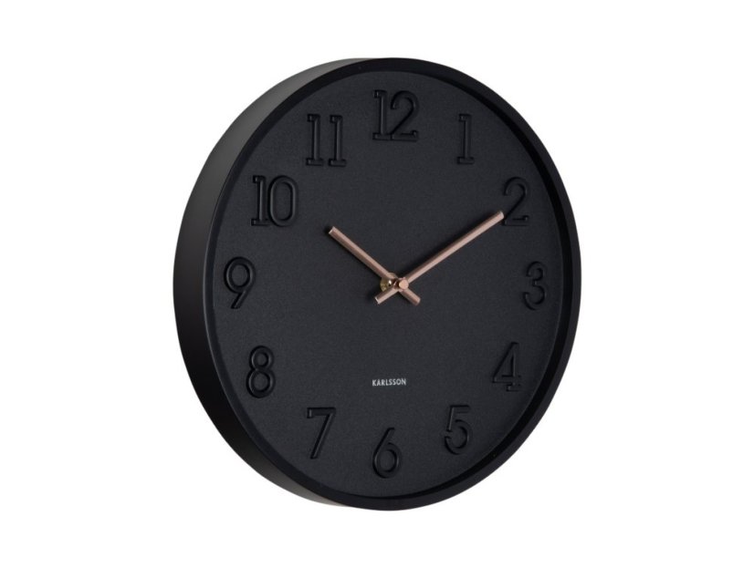 Dizajnové nástenné hodiny 6041BK Karlsson 30cm