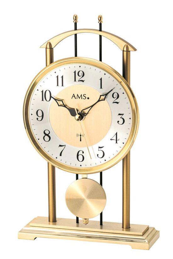 Stolní kyvadlové hodiny 5193 AMS řízené rádiových signálem 29cm Stolní kyvadlové hodiny 5193 AMS řízené rádiových signálem 29cm