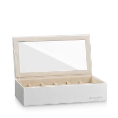 Kazeta na hodinky HEISSE & SÖHNE 70019-123.42 HS Mirage XL - horný modul pre 12 hodiniek - Creme