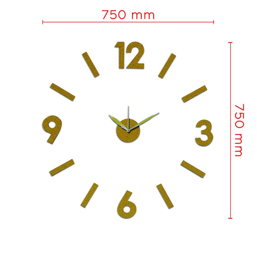 Nalepovacie hodiny MPM E01.3775.80