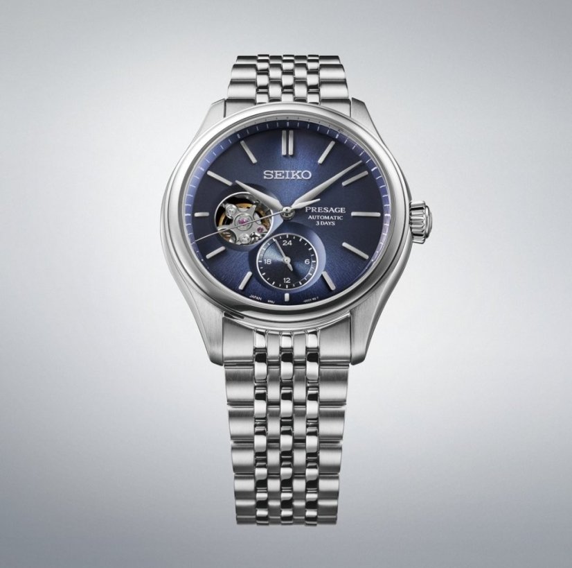 Seiko Presage Classic „Ai-Iro“ Open Heart SPB527J1