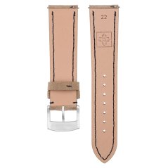 Kožený řemínek na hodinky PRIM RB.13282 (22 mm) - béžový - RB.13282.2220.1390