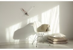 Dizajnové nástenné hodiny Nomon Cris white 70cm