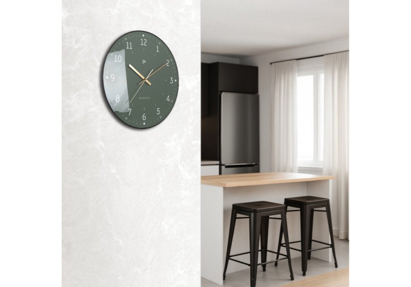 Designové nástěnné hodiny L00975B Lowell 35cm