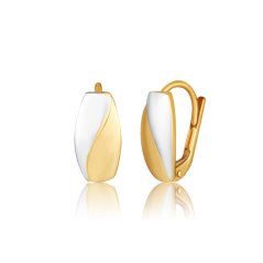 Zlaté náušnice z bieleho zlata ZE0940XJ81-9400 (585/1000) 1,94g