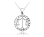 Strieborný náhrdelník MINET Zodiac znamení VÁHY JMAS9410SN45
