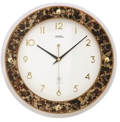 Nástěnné hodiny 5853 AMS řízené rádiovým signálem 31cm