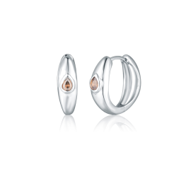 Strieborné náušnice so zirkónmi JVD SVLE0847SH2CH00