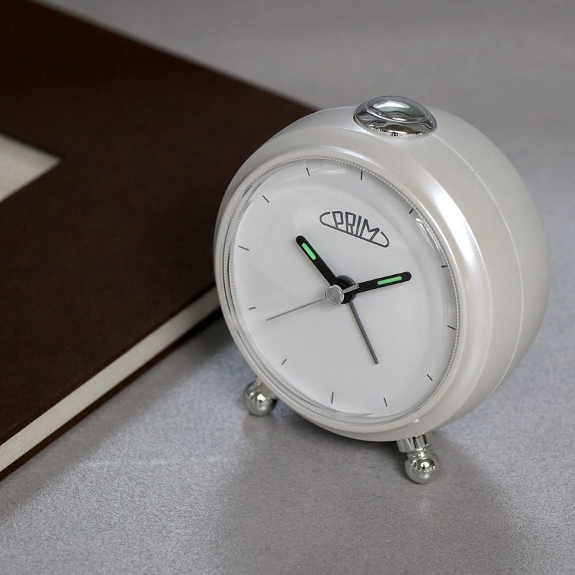 Budík PRIM Alarm Simply - I (C01P.3796.0200.I)