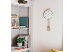 Dizajnové kyvadlové hodiny 70722-002200 Hermle 57cm