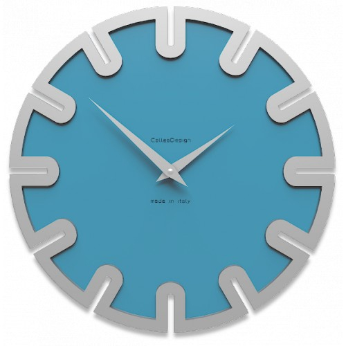 Dizajnové hodiny 10-017 CalleaDesign Roland 35cm (viac farebných variantov) Farba fialová klasik-73 - RAL4005