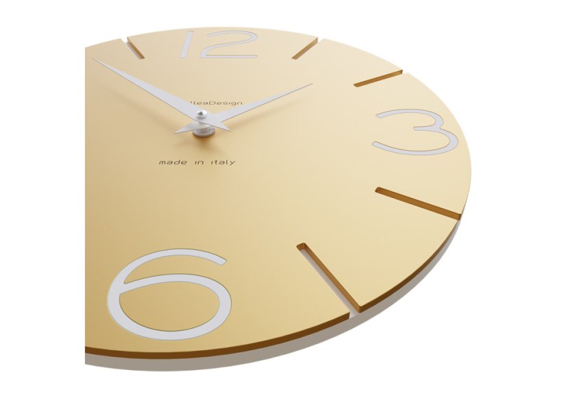 Designové hodiny 10-005-60 gold CalleaDesign 30cm