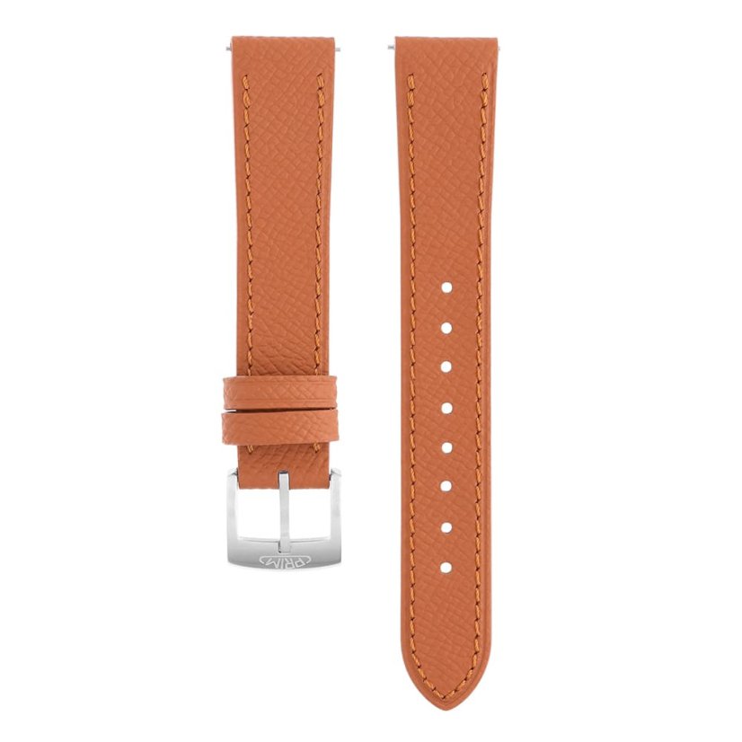 Kožený řemínek na hodinky PRIM Kožený řemínek na hodinky PRIM RB.15907 (18 mm) - světle hnědý - RB.15907.1816.5151.L1