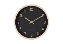 Dizajnové nástenné hodiny 6116BK Karlsson 22cm