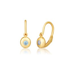 Zlaté náušnice ZE0960XJ80-7400 (585/1000) 0,74g