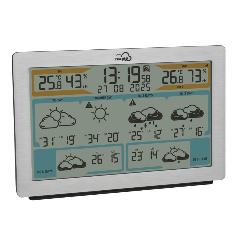 TFA 35.8100.54 - Bezdrôtová WiFi meteostanica TFA.me ID-02