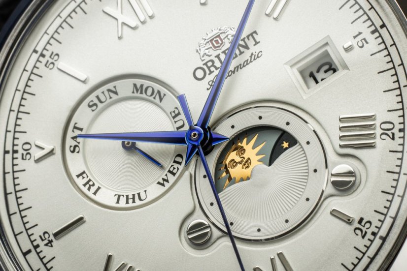 Orient Classic Bambino 2nd Generation Version9 Sun & Moon Automatic RA-AK0802S30B