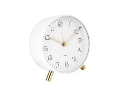 Dizajnový budík 5752WH Karlsson 11cm