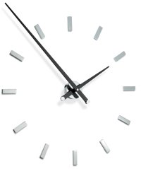 Dizajnové nástenné hodiny Nomon TACON 12L black 100cm