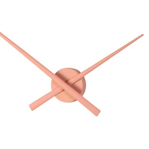Designové nástěnné hodiny NOMON OJ růžové 80cm