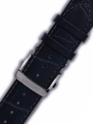 Kožený řemínek Orient UDEYDSD 22mm (pro modely ET0T, AK00), modrý