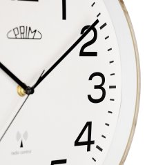 Rádiem řízené hodiny s tichým chodem PRIM Radio Classic II - B - E01P.4273.9200