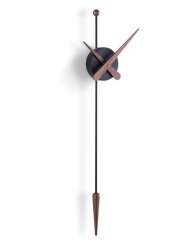 Dizajnové nástenné hodiny Nomon Punta BW 63cm