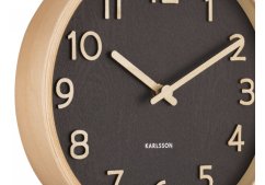 Dizajnové nástenné hodiny 5851BK Karlsson 22cm