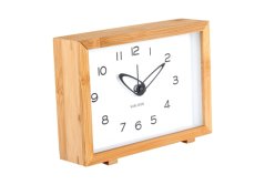 Designové hodiny s budíkem 6034WH Karlsson 19cm