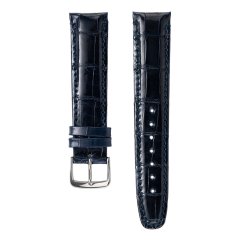 Kožený řemínek na hodinky PRIM E39.5371 (20 mm, XL) – tmavě modrý - E39.5371.32.REM/20-D670L