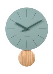 Dizajnové kyvadlové hodiny 5967GR Karlsson 41cm