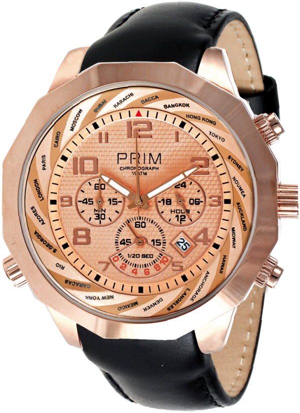 PRIM Time Zone Chrono - E (W01P.10170.E)