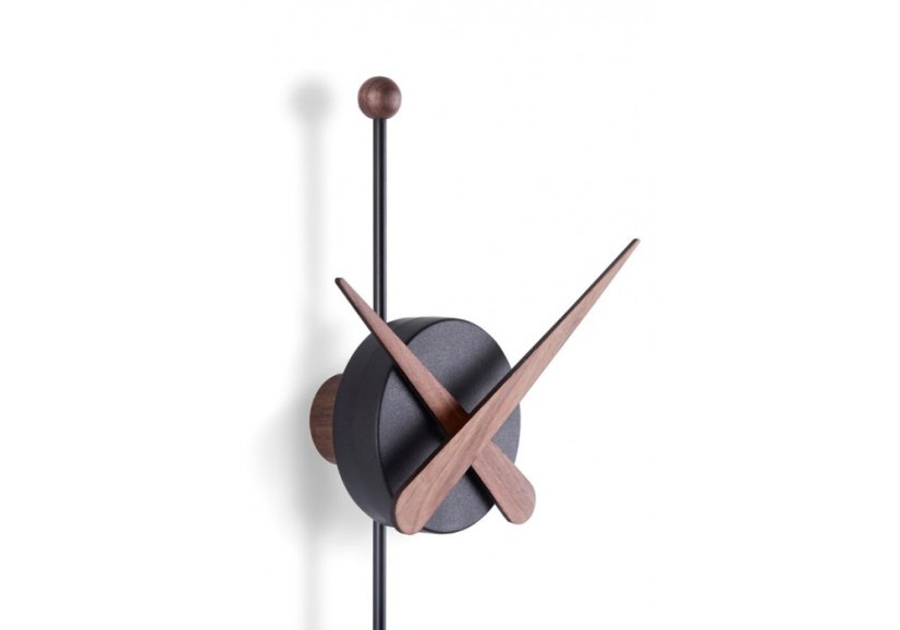 Dizajnové nástenné hodiny Nomon Punta BW 63cm