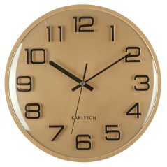 Dizajnové nástenné hodiny 6022GD Karlsson 30cm