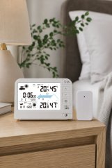 Digitální rádiem řízená meteorologická stanice JVD RB767.2