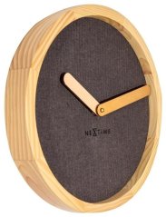 Dizajnové nástenné hodiny 3155br Nextime Jeans Calm 30cm